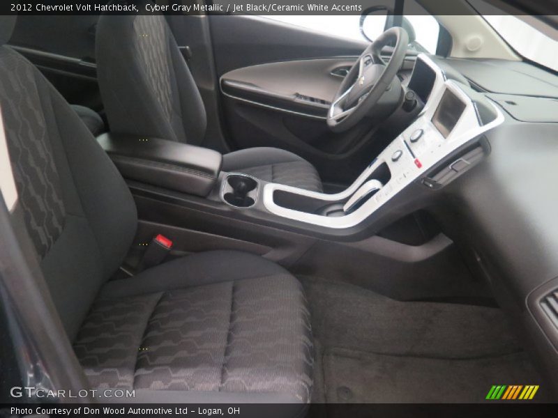 Cyber Gray Metallic / Jet Black/Ceramic White Accents 2012 Chevrolet Volt Hatchback