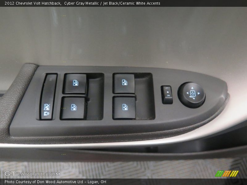 Cyber Gray Metallic / Jet Black/Ceramic White Accents 2012 Chevrolet Volt Hatchback