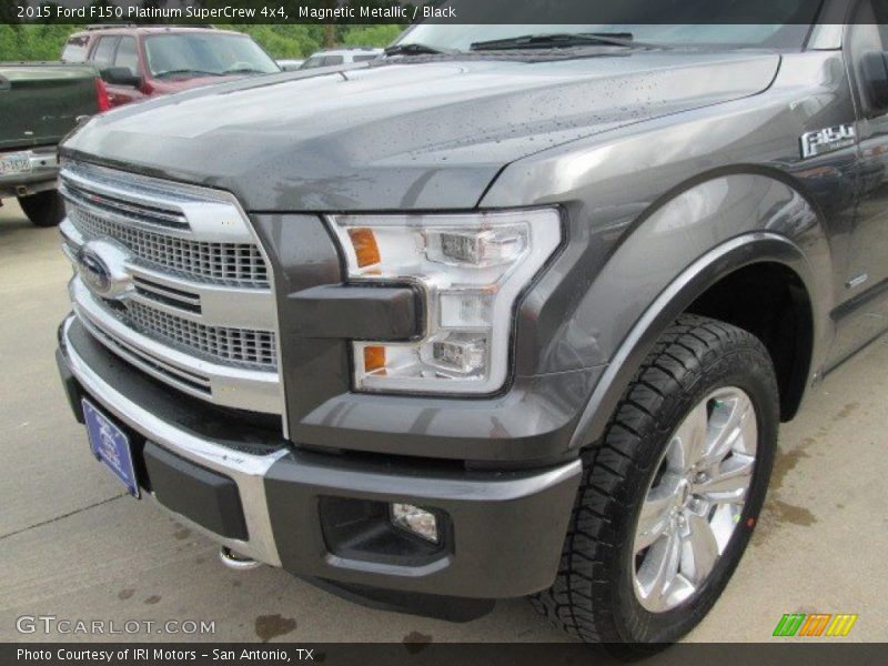 Magnetic Metallic / Black 2015 Ford F150 Platinum SuperCrew 4x4