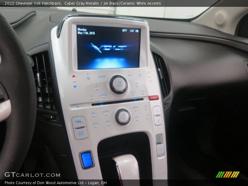 Cyber Gray Metallic / Jet Black/Ceramic White Accents 2012 Chevrolet Volt Hatchback