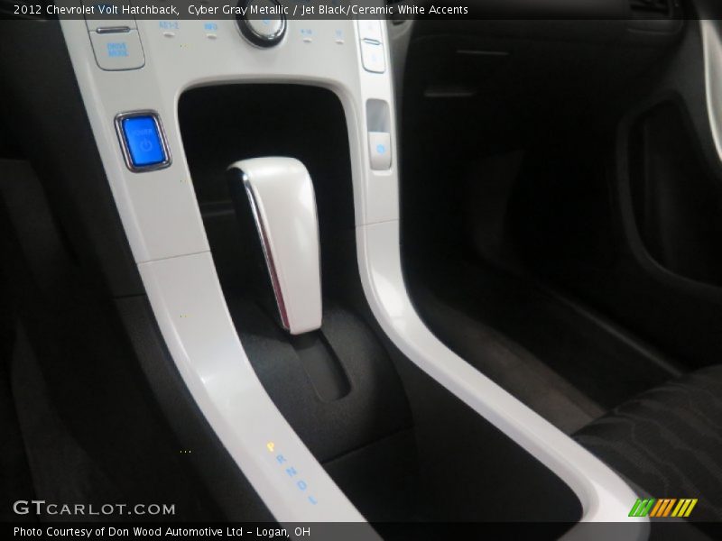 Cyber Gray Metallic / Jet Black/Ceramic White Accents 2012 Chevrolet Volt Hatchback