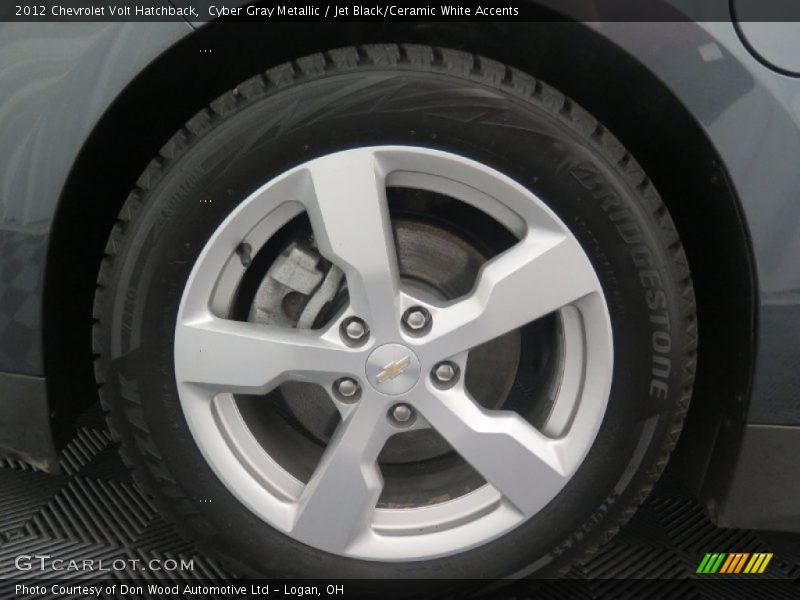 Cyber Gray Metallic / Jet Black/Ceramic White Accents 2012 Chevrolet Volt Hatchback