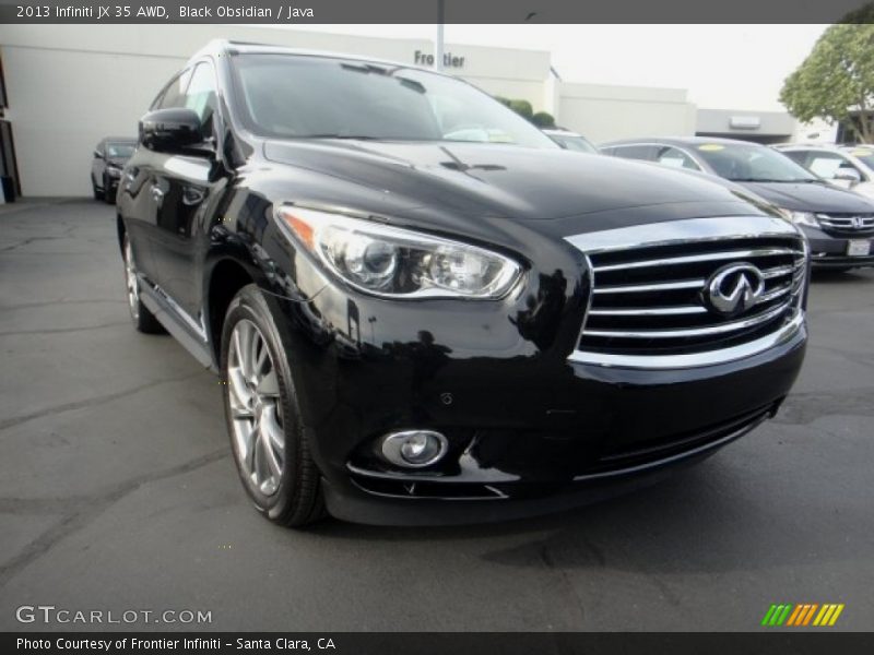 Black Obsidian / Java 2013 Infiniti JX 35 AWD