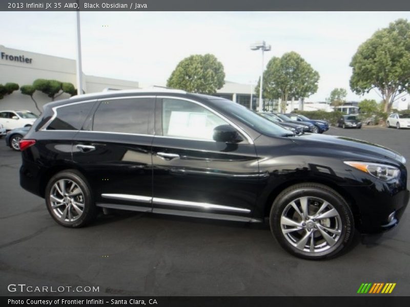 Black Obsidian / Java 2013 Infiniti JX 35 AWD