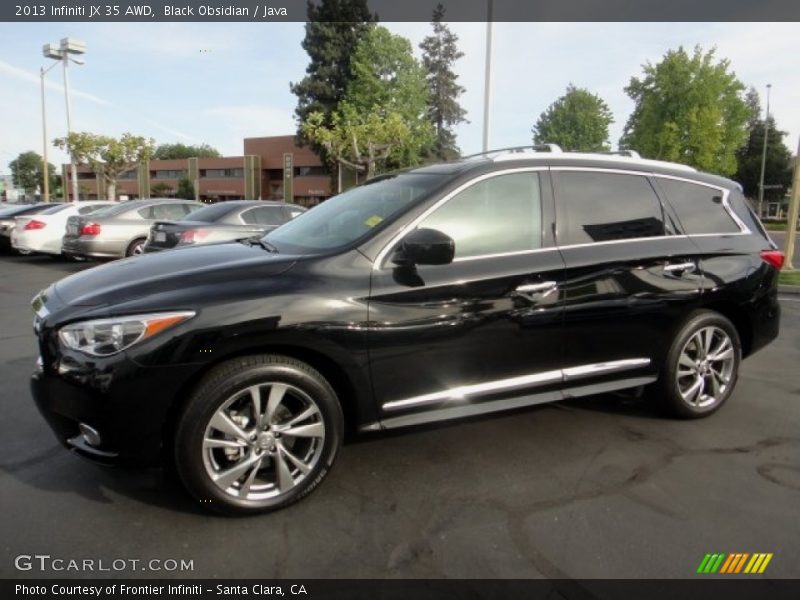 Black Obsidian / Java 2013 Infiniti JX 35 AWD