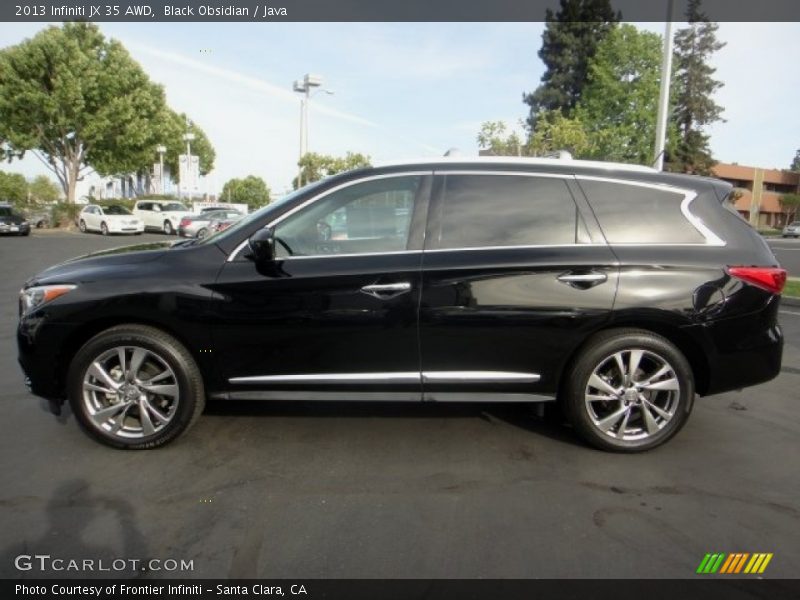 Black Obsidian / Java 2013 Infiniti JX 35 AWD