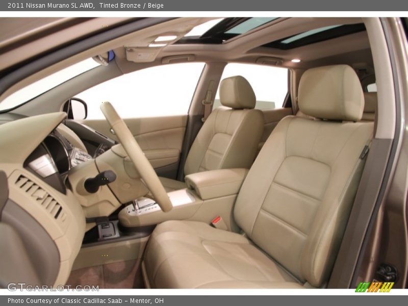 Tinted Bronze / Beige 2011 Nissan Murano SL AWD