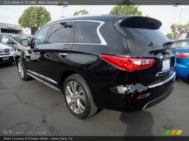 Black Obsidian / Java 2013 Infiniti JX 35 AWD