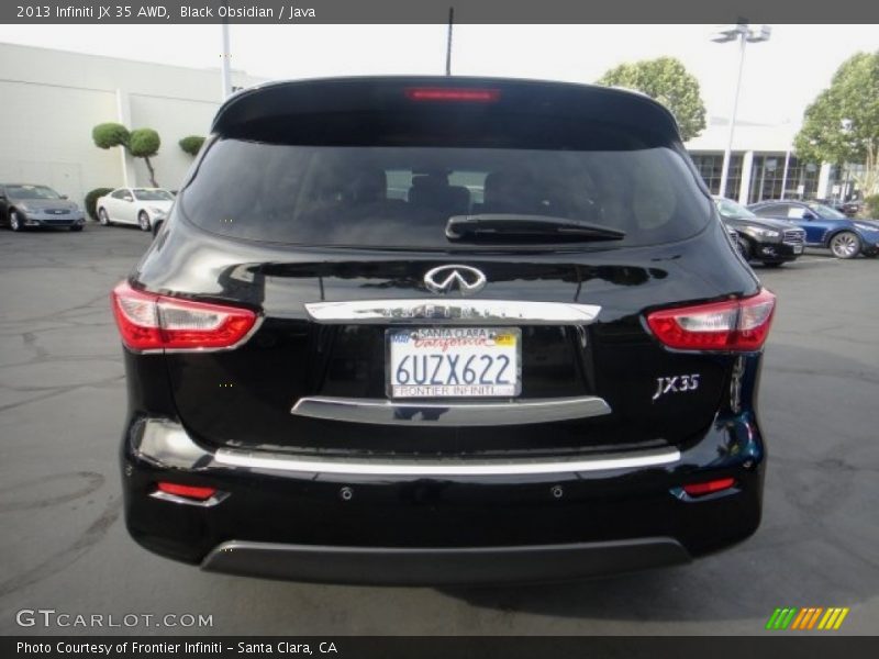 Black Obsidian / Java 2013 Infiniti JX 35 AWD
