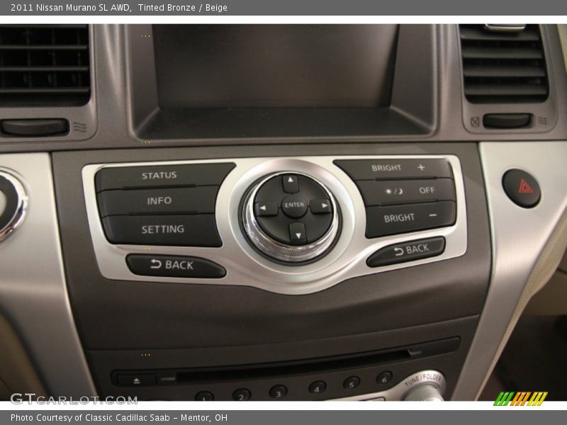 Tinted Bronze / Beige 2011 Nissan Murano SL AWD