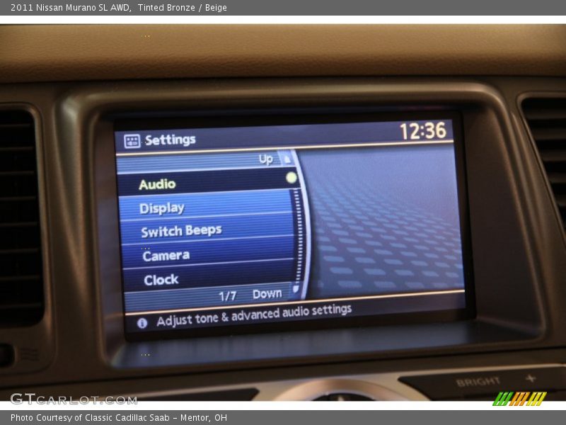 Tinted Bronze / Beige 2011 Nissan Murano SL AWD