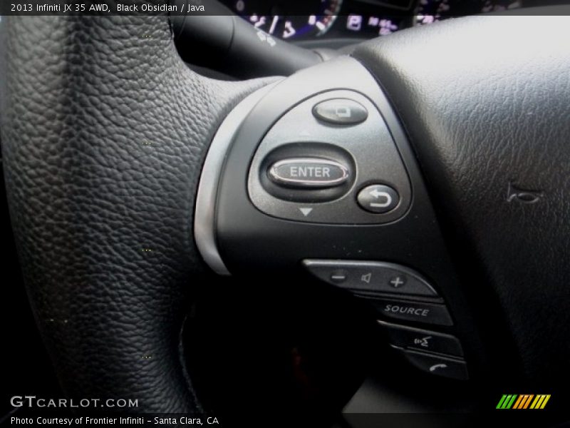 Black Obsidian / Java 2013 Infiniti JX 35 AWD