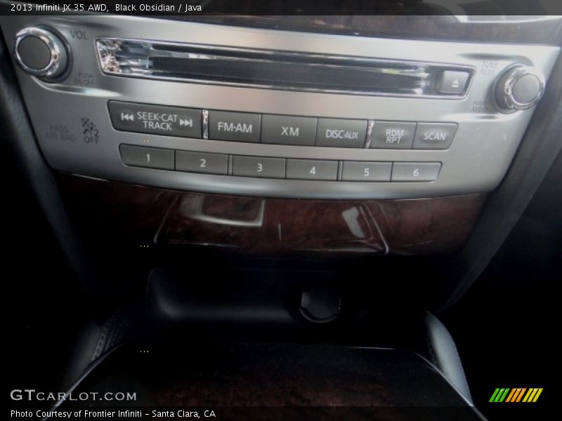 Black Obsidian / Java 2013 Infiniti JX 35 AWD
