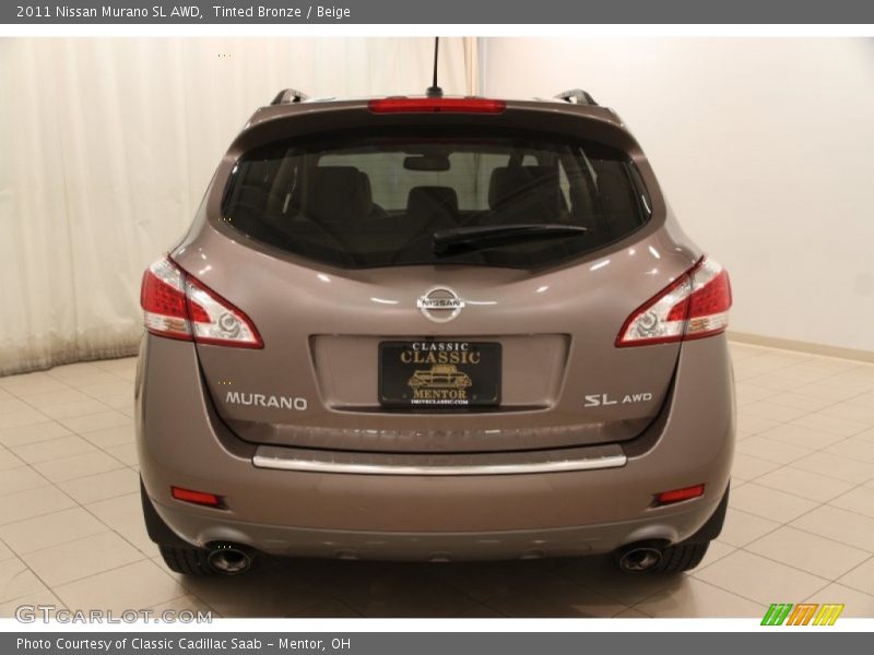 Tinted Bronze / Beige 2011 Nissan Murano SL AWD