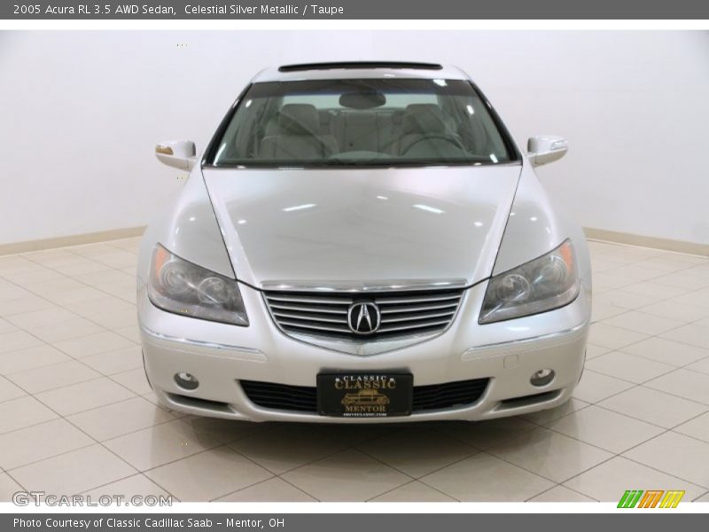 Celestial Silver Metallic / Taupe 2005 Acura RL 3.5 AWD Sedan