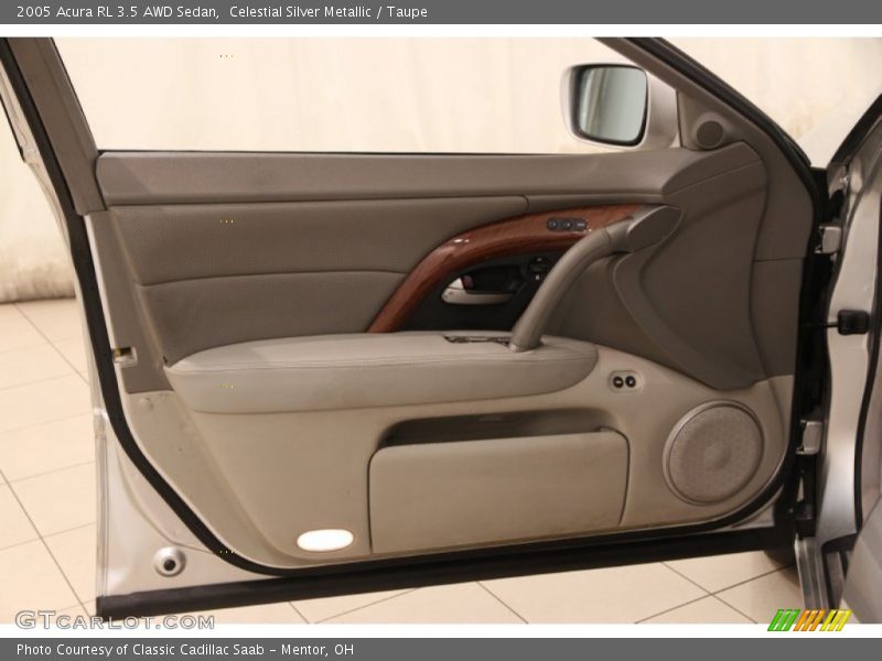 Celestial Silver Metallic / Taupe 2005 Acura RL 3.5 AWD Sedan