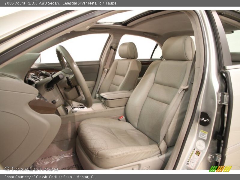 Celestial Silver Metallic / Taupe 2005 Acura RL 3.5 AWD Sedan