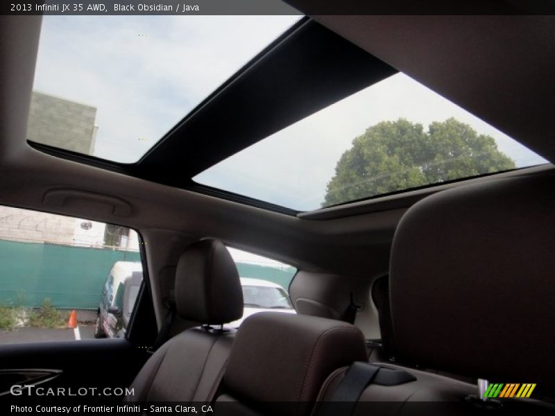 Black Obsidian / Java 2013 Infiniti JX 35 AWD
