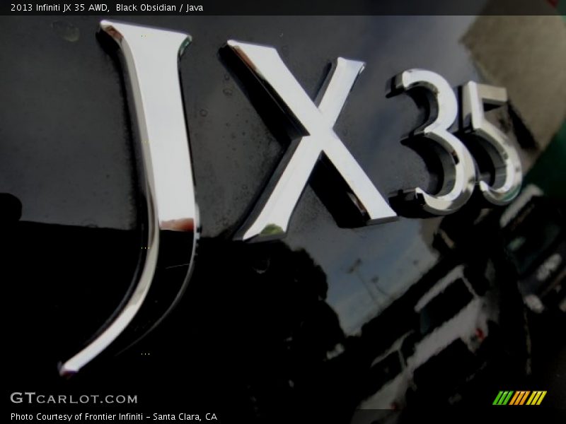 Black Obsidian / Java 2013 Infiniti JX 35 AWD