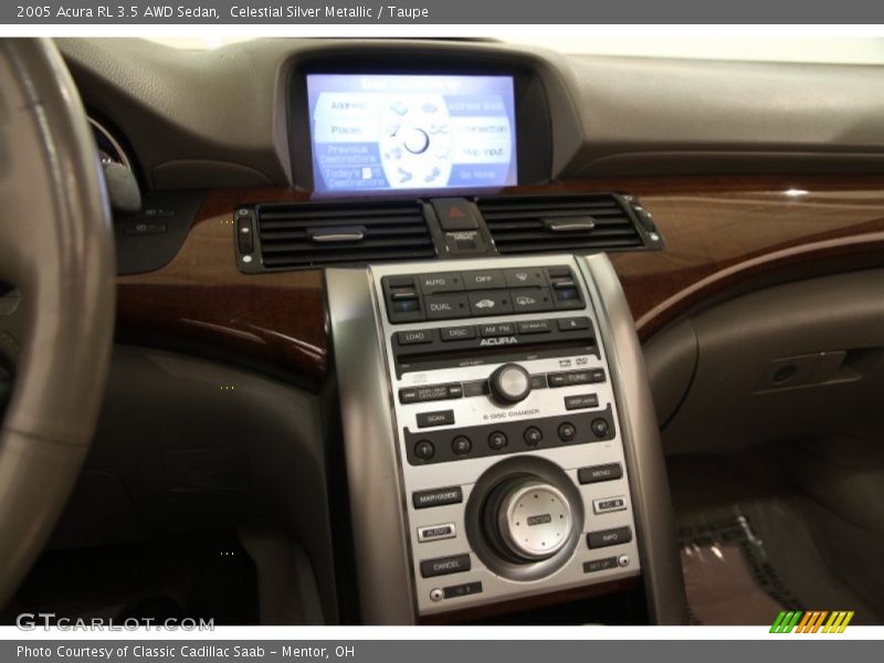 Celestial Silver Metallic / Taupe 2005 Acura RL 3.5 AWD Sedan
