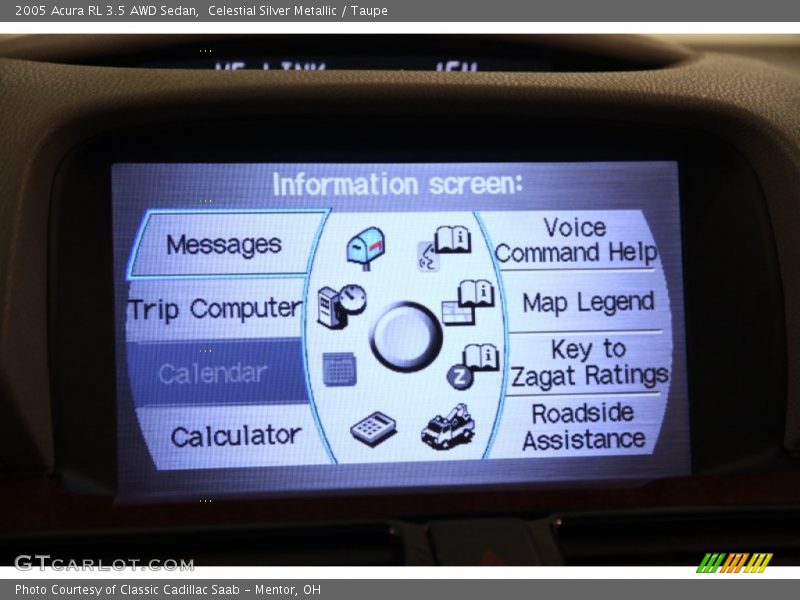 Celestial Silver Metallic / Taupe 2005 Acura RL 3.5 AWD Sedan