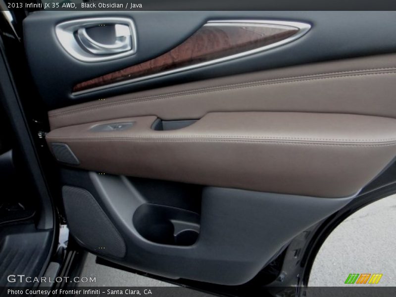 Black Obsidian / Java 2013 Infiniti JX 35 AWD