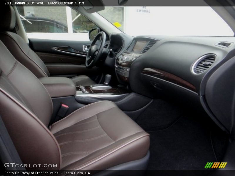 Black Obsidian / Java 2013 Infiniti JX 35 AWD