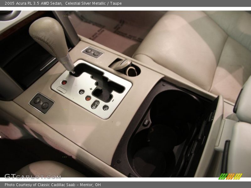 Celestial Silver Metallic / Taupe 2005 Acura RL 3.5 AWD Sedan