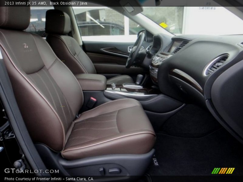 Black Obsidian / Java 2013 Infiniti JX 35 AWD