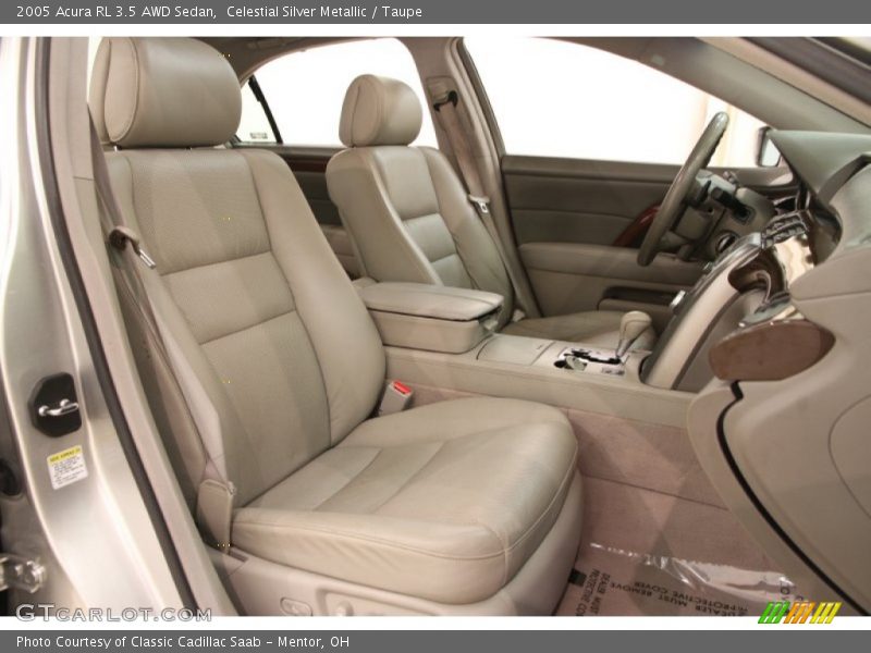 Celestial Silver Metallic / Taupe 2005 Acura RL 3.5 AWD Sedan