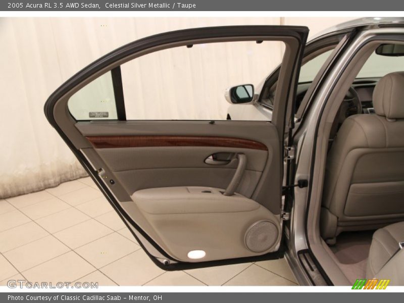 Celestial Silver Metallic / Taupe 2005 Acura RL 3.5 AWD Sedan