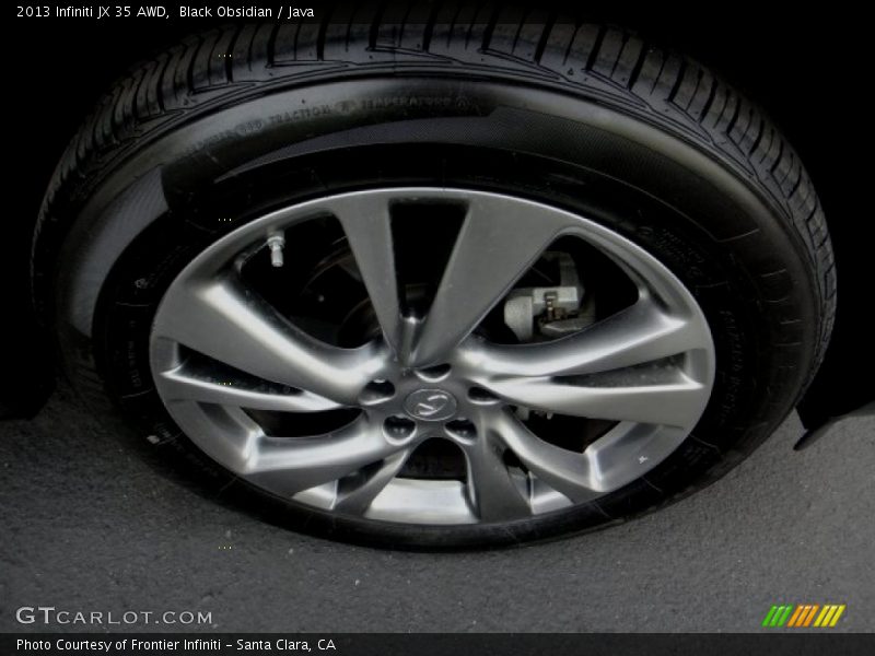 Black Obsidian / Java 2013 Infiniti JX 35 AWD