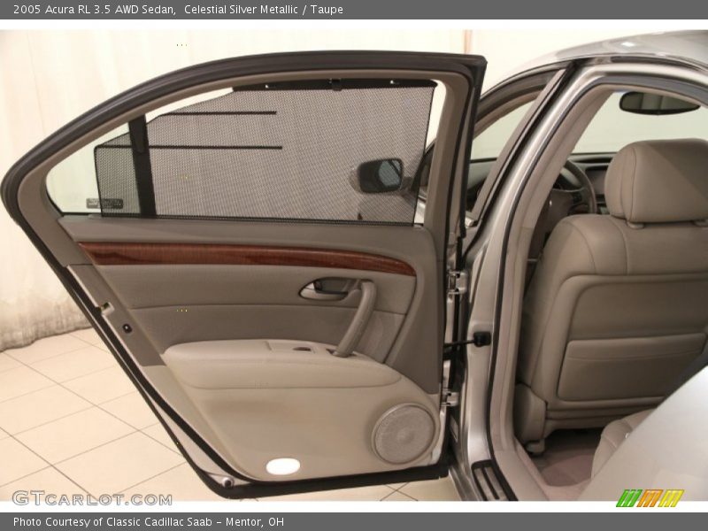 Celestial Silver Metallic / Taupe 2005 Acura RL 3.5 AWD Sedan