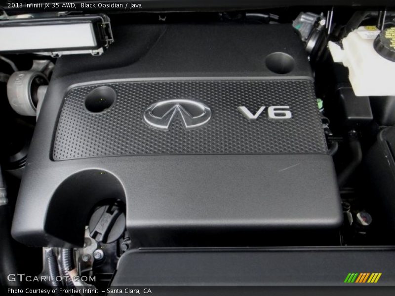 Black Obsidian / Java 2013 Infiniti JX 35 AWD