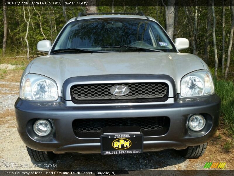 Pewter / Gray 2004 Hyundai Santa Fe GLS 4WD