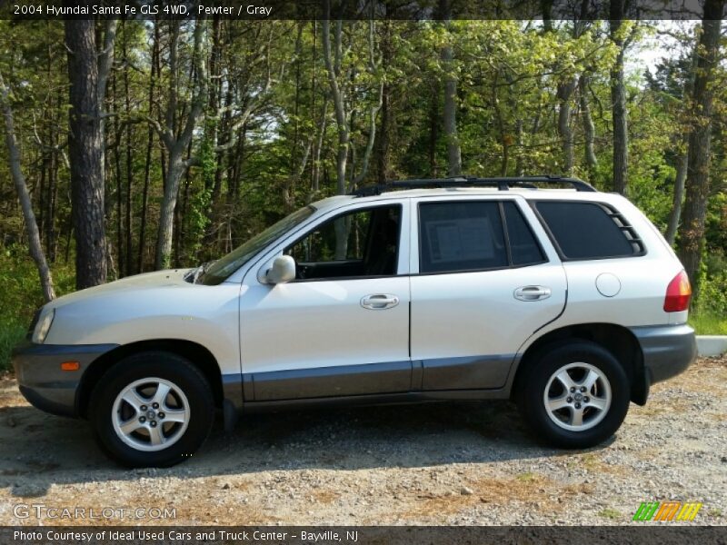 Pewter / Gray 2004 Hyundai Santa Fe GLS 4WD