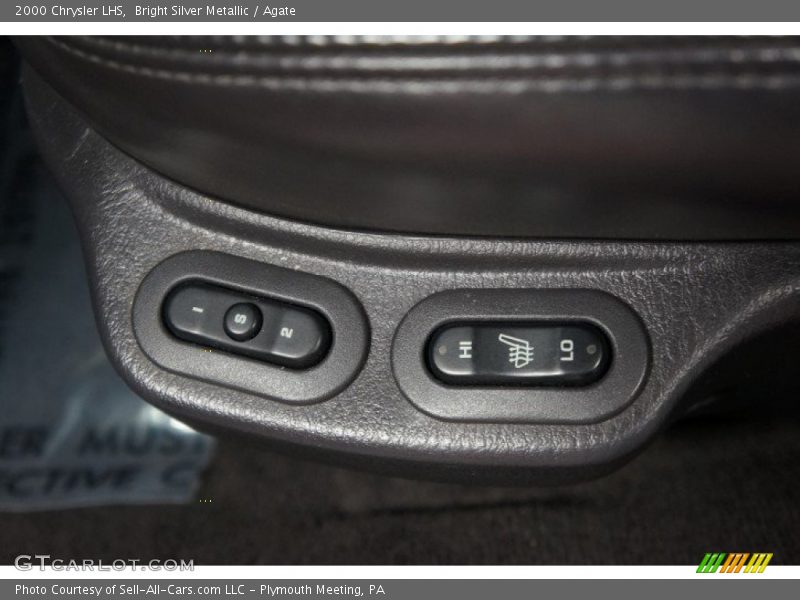 Bright Silver Metallic / Agate 2000 Chrysler LHS