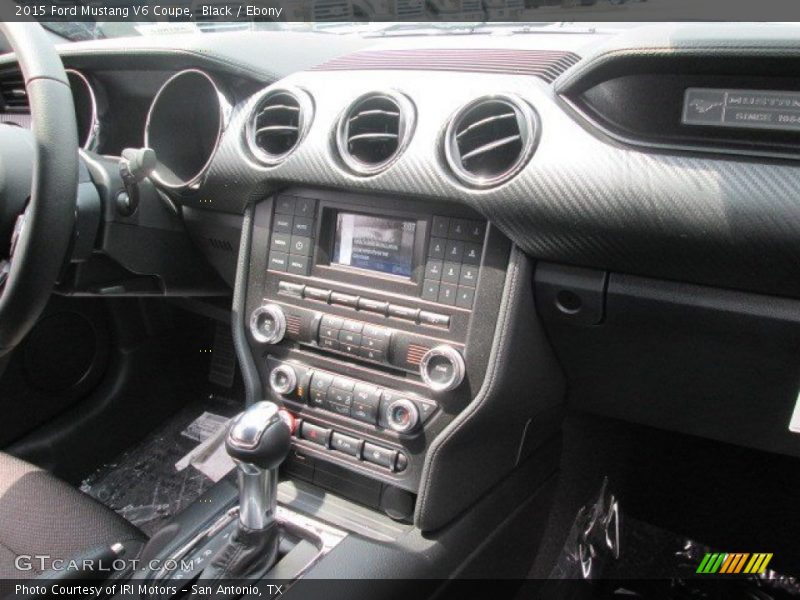 Black / Ebony 2015 Ford Mustang V6 Coupe