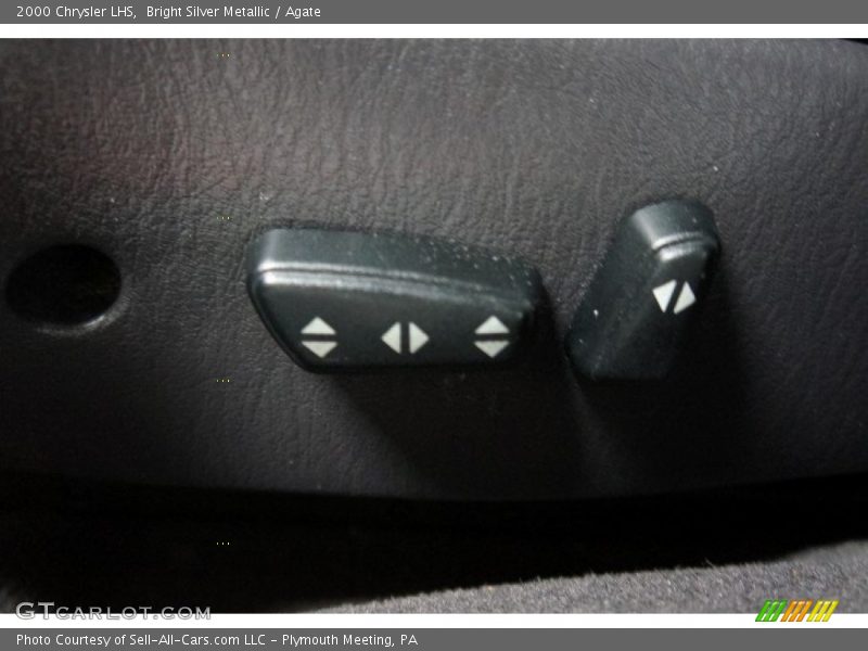 Bright Silver Metallic / Agate 2000 Chrysler LHS