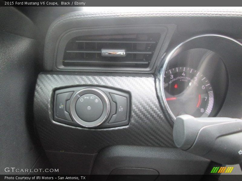 Black / Ebony 2015 Ford Mustang V6 Coupe