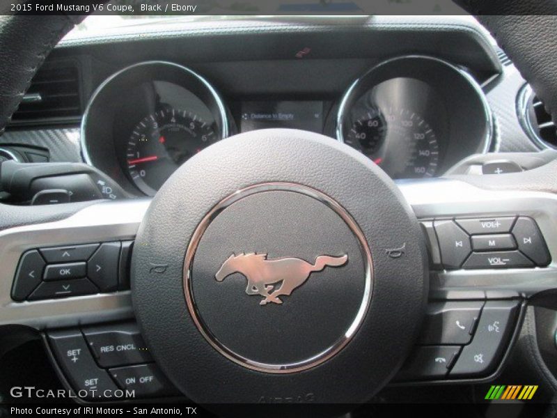 Black / Ebony 2015 Ford Mustang V6 Coupe