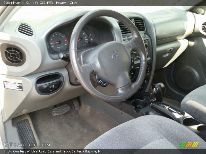 Pewter / Gray 2004 Hyundai Santa Fe GLS 4WD