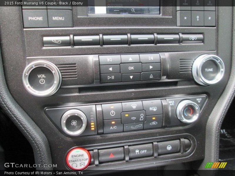 Black / Ebony 2015 Ford Mustang V6 Coupe