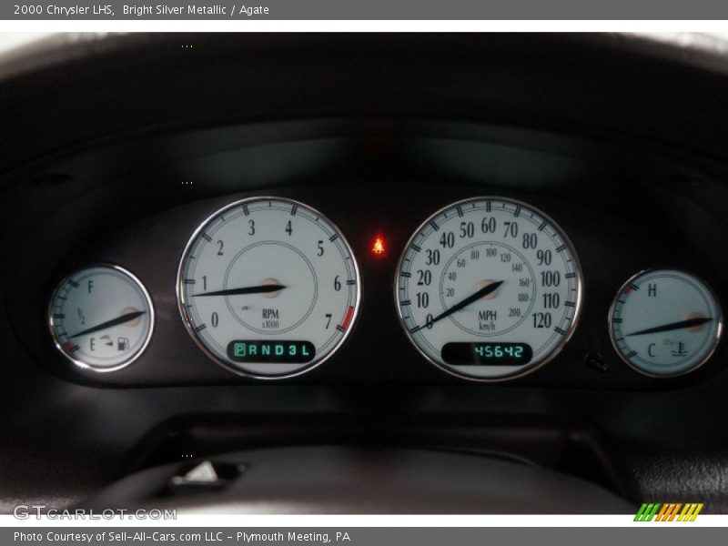 Bright Silver Metallic / Agate 2000 Chrysler LHS