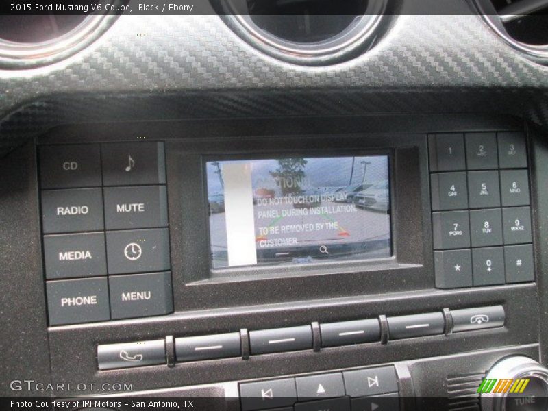 Black / Ebony 2015 Ford Mustang V6 Coupe
