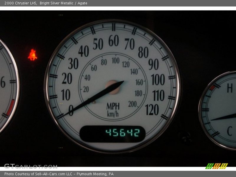 Bright Silver Metallic / Agate 2000 Chrysler LHS