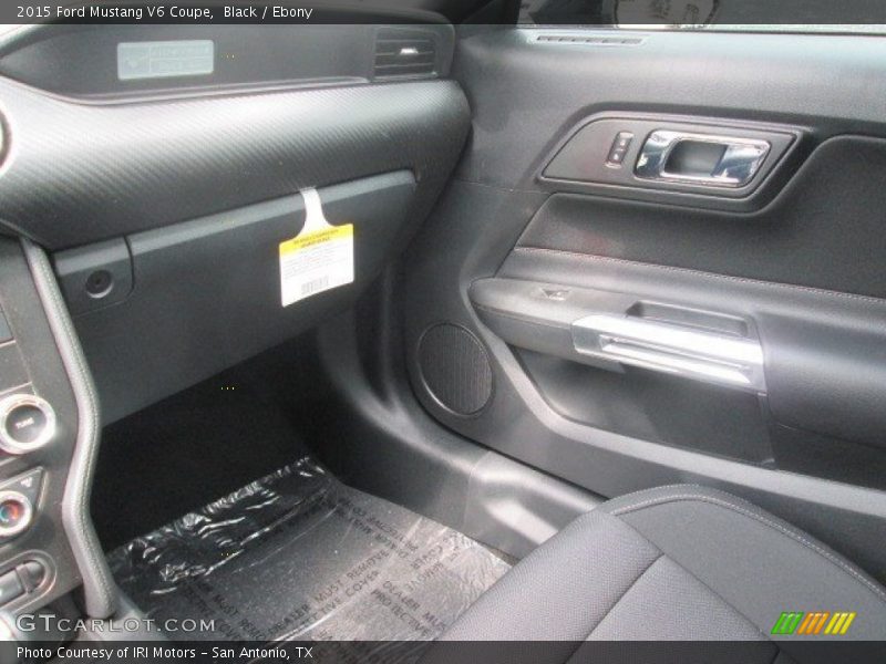 Black / Ebony 2015 Ford Mustang V6 Coupe