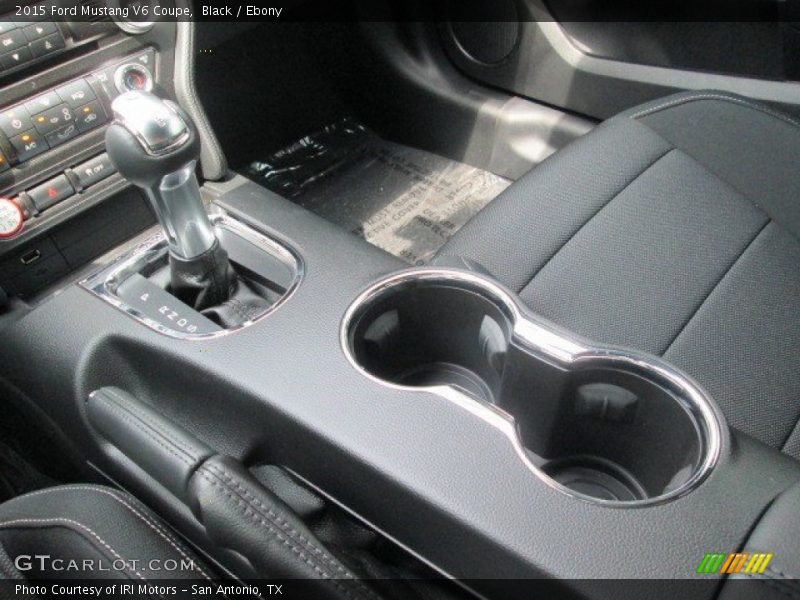 Black / Ebony 2015 Ford Mustang V6 Coupe