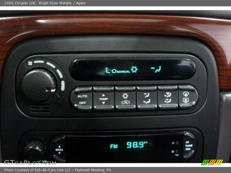 Bright Silver Metallic / Agate 2000 Chrysler LHS