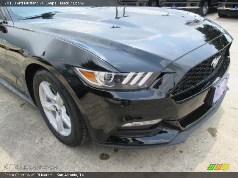 Black / Ebony 2015 Ford Mustang V6 Coupe